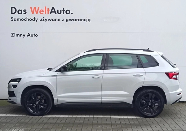 Skoda Karoq cena 114900 przebieg: 106355, rok produkcji 2019 z Pasłęk małe 529